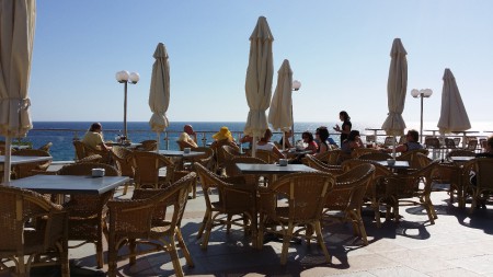 En av många mysiga restauranger